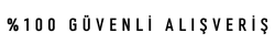 %100 güvenli alışveriş